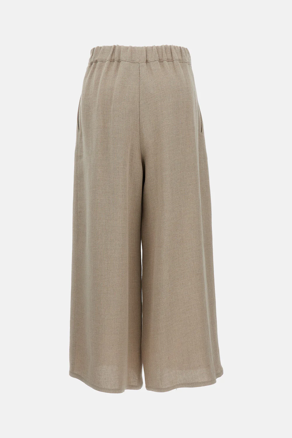 PANTALONI AMPI IN LINO - Image 2