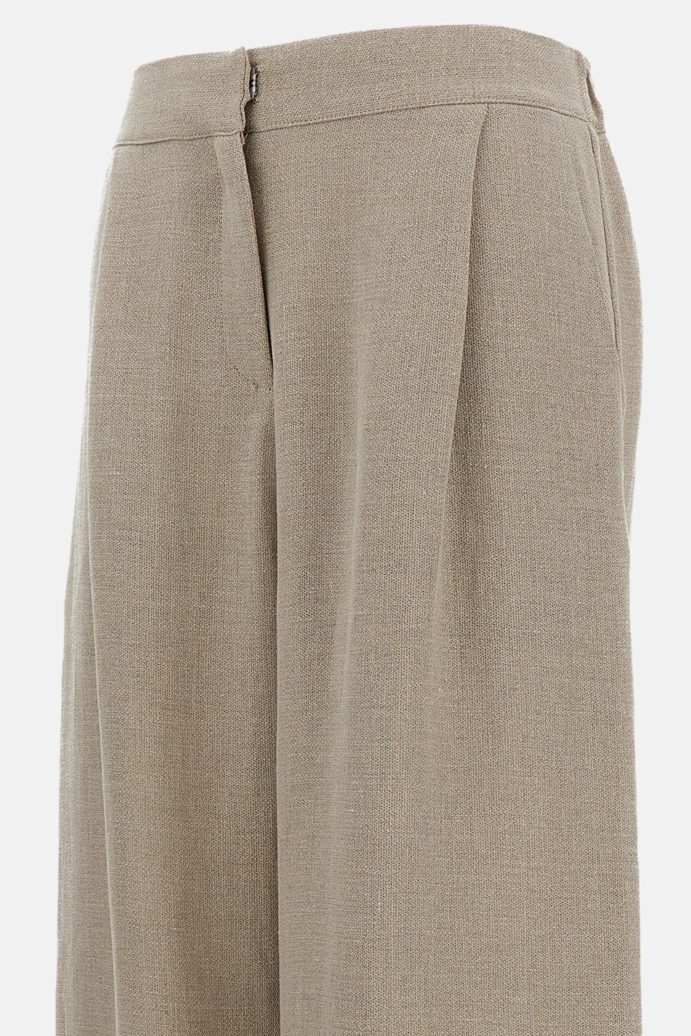 PANTALONI AMPI IN LINO - Image 3
