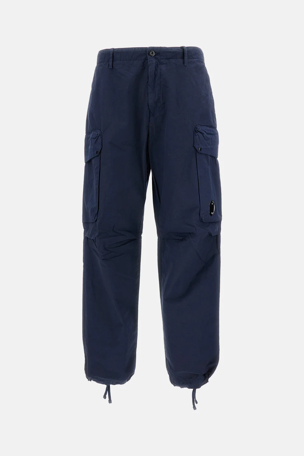 PANTALONI CARGO BOXY CON LENTE IN MICRO-REPS