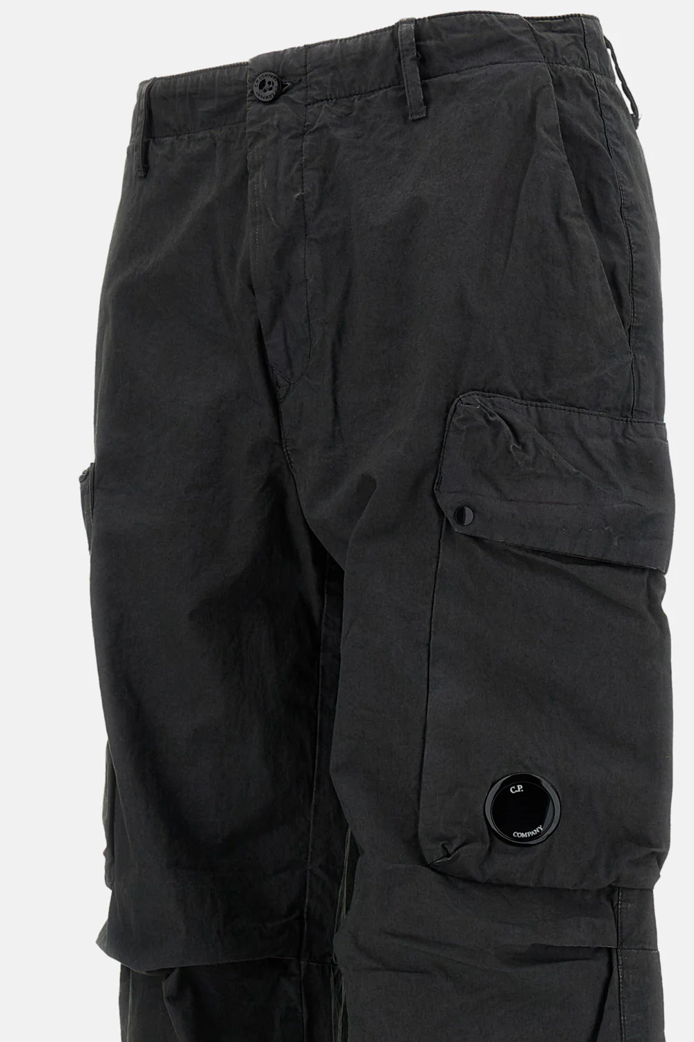 PANTALONI CARGO BOXY CON LENTE IN MICRO-REPS - Image 3