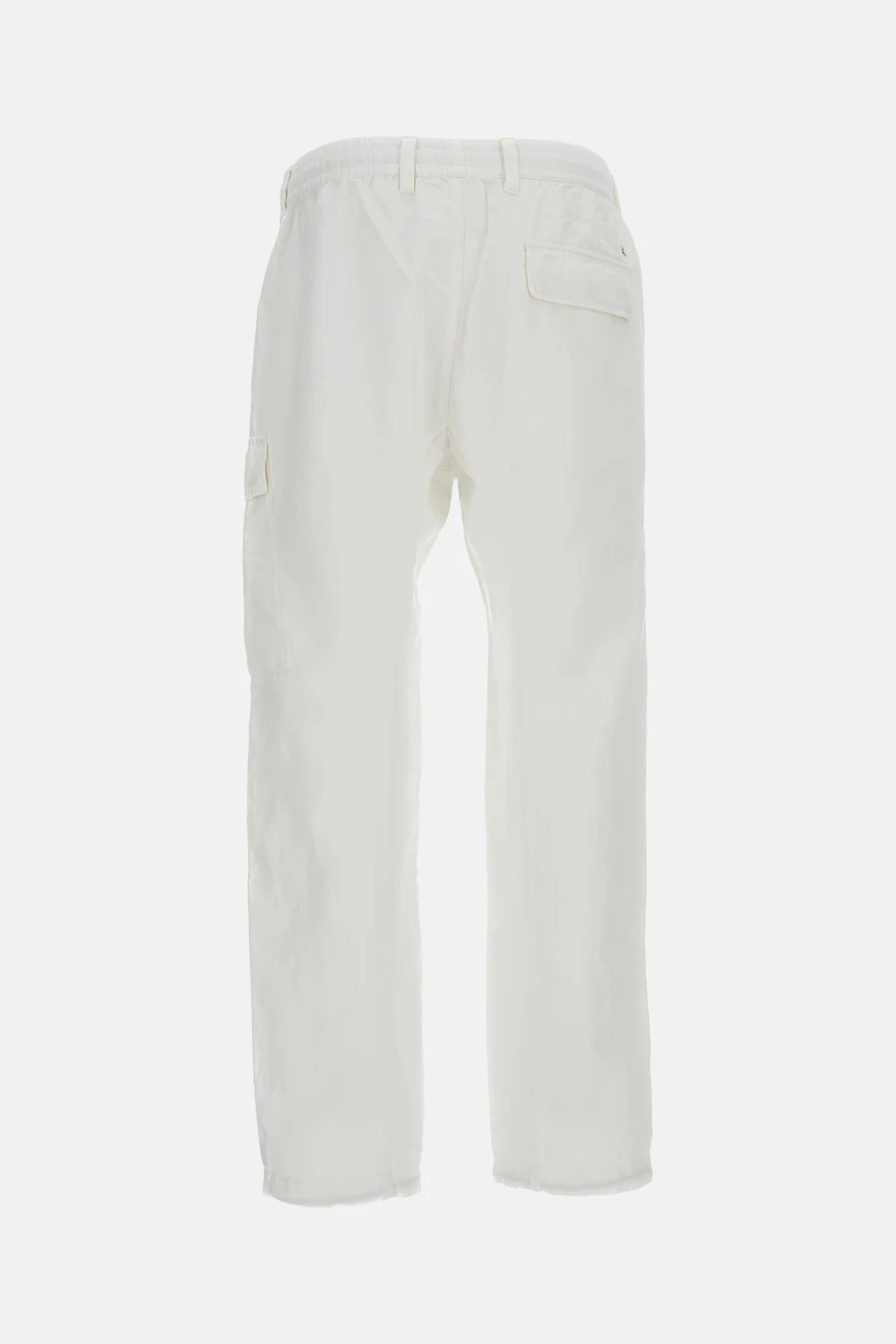 PANTALONI CARGO MISTO LINO - Image 2
