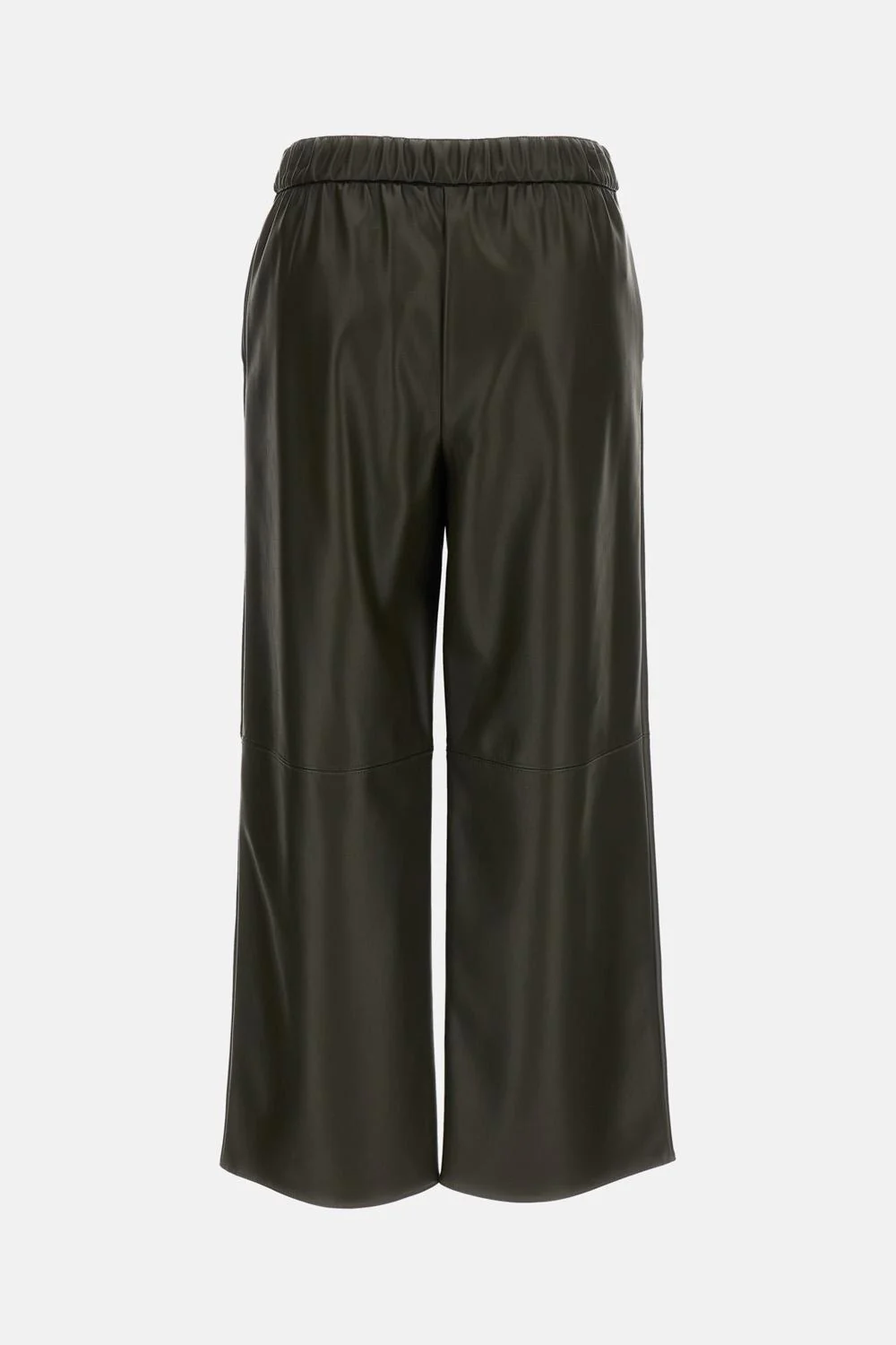 PANTALONI CROP IN JERSEY SPALMATO - Image 2