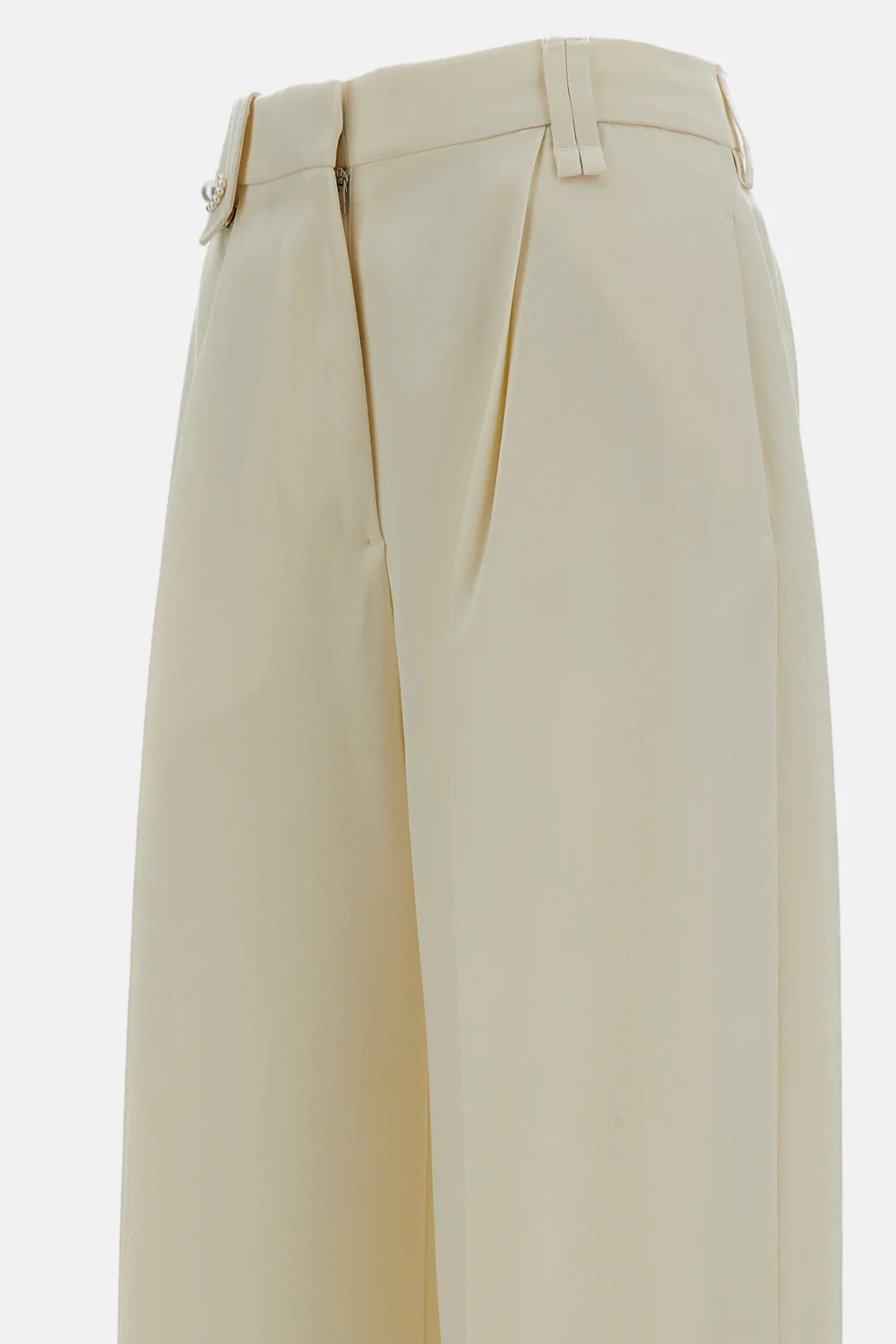 PANTALONI CROPPED A GAMBA LARGA - Image 3