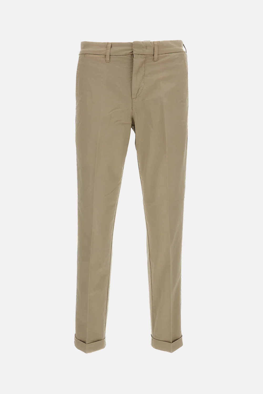 PANTALONI SLIM FIT IN COTONE STRETCH