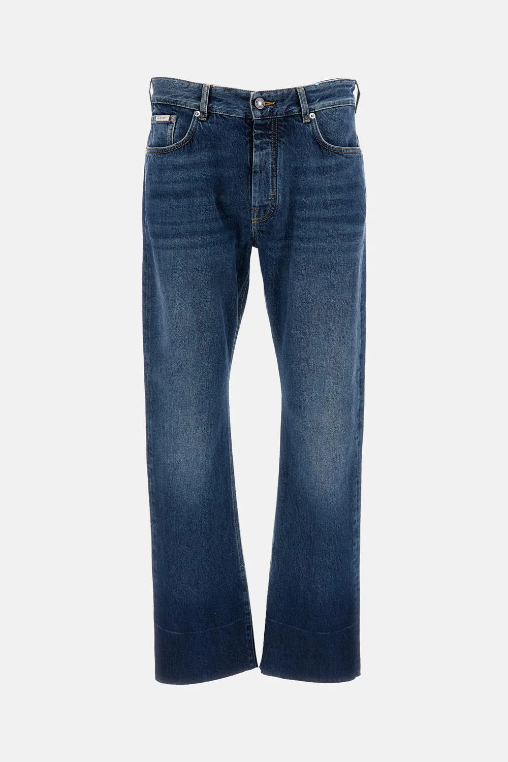 PANTALONI VINTAGE DENIM SFRANGIATI
