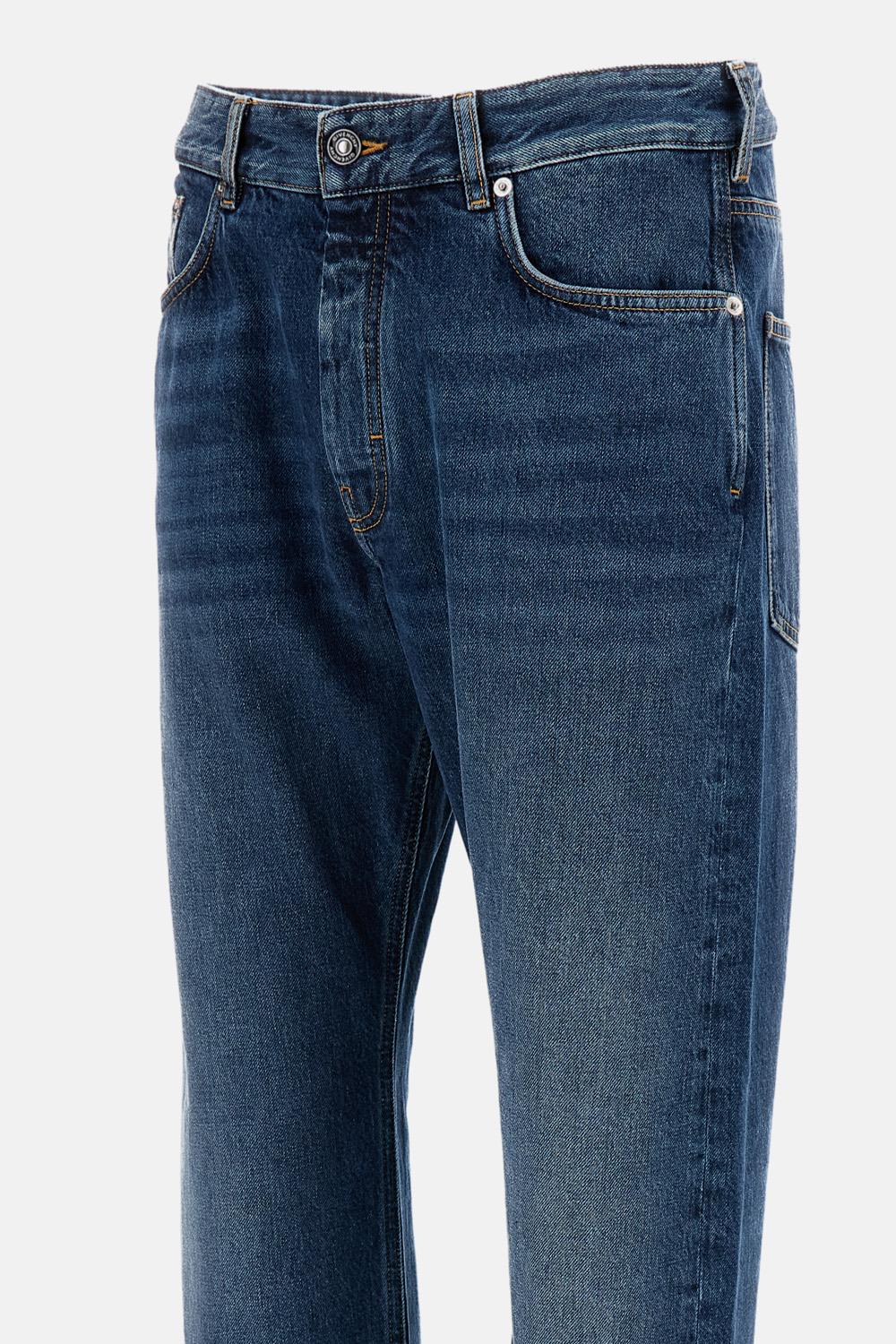 PANTALONI VINTAGE DENIM SFRANGIATI - Image 3