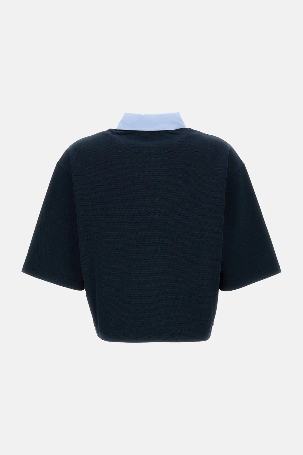PIQUET POLO CROPPED T-SHIRT - Image 2