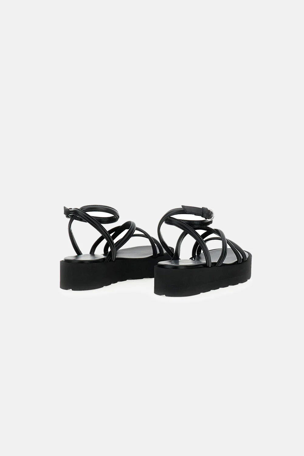 SANDALI FLATFORM IN NAPPA - Image 4