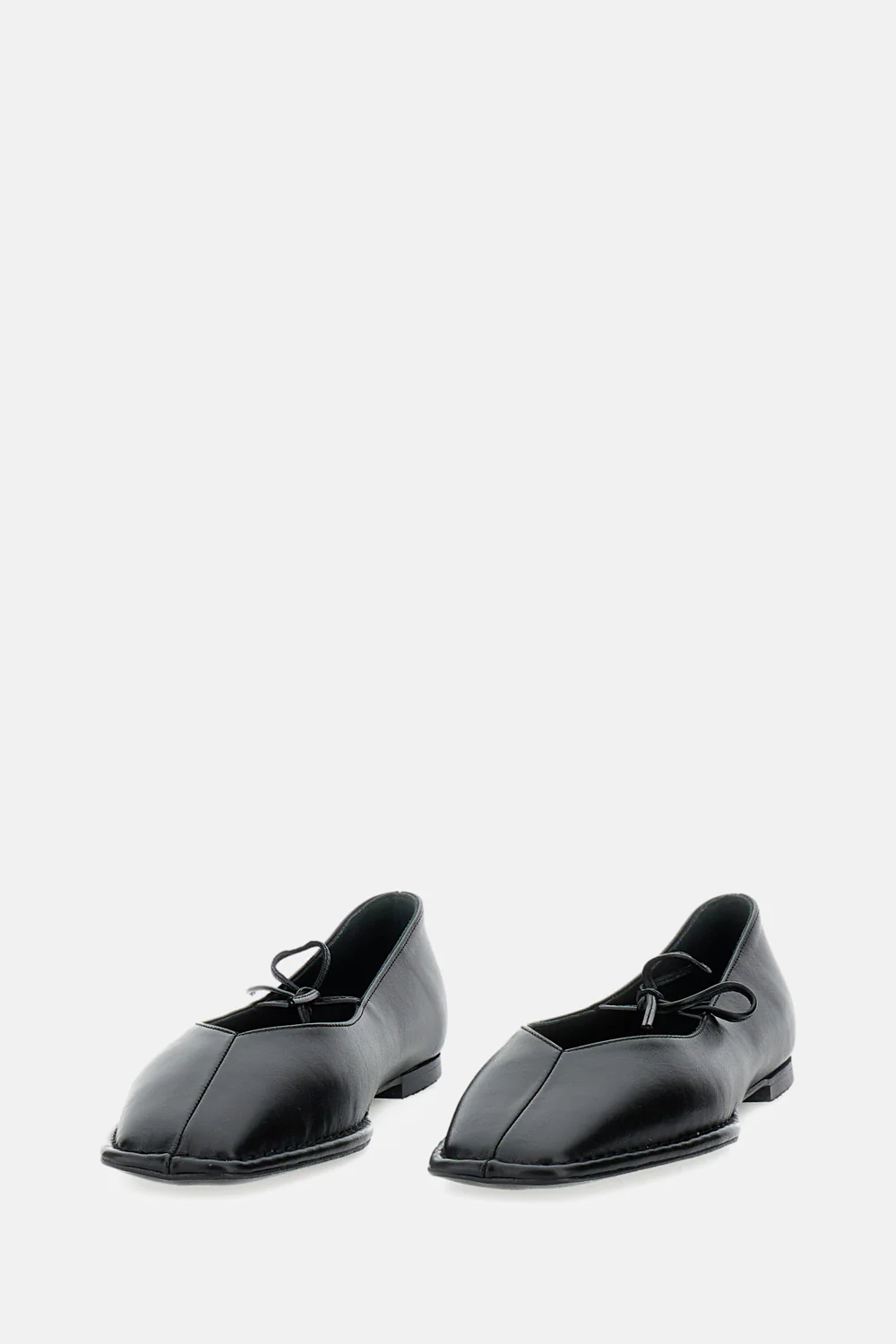 SWAY BALLERINE IN PELLE NERA - Image 2