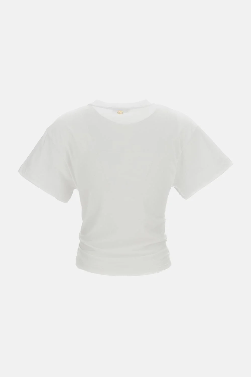 T-SHIRT BIANCA CON PIERCING - Image 2