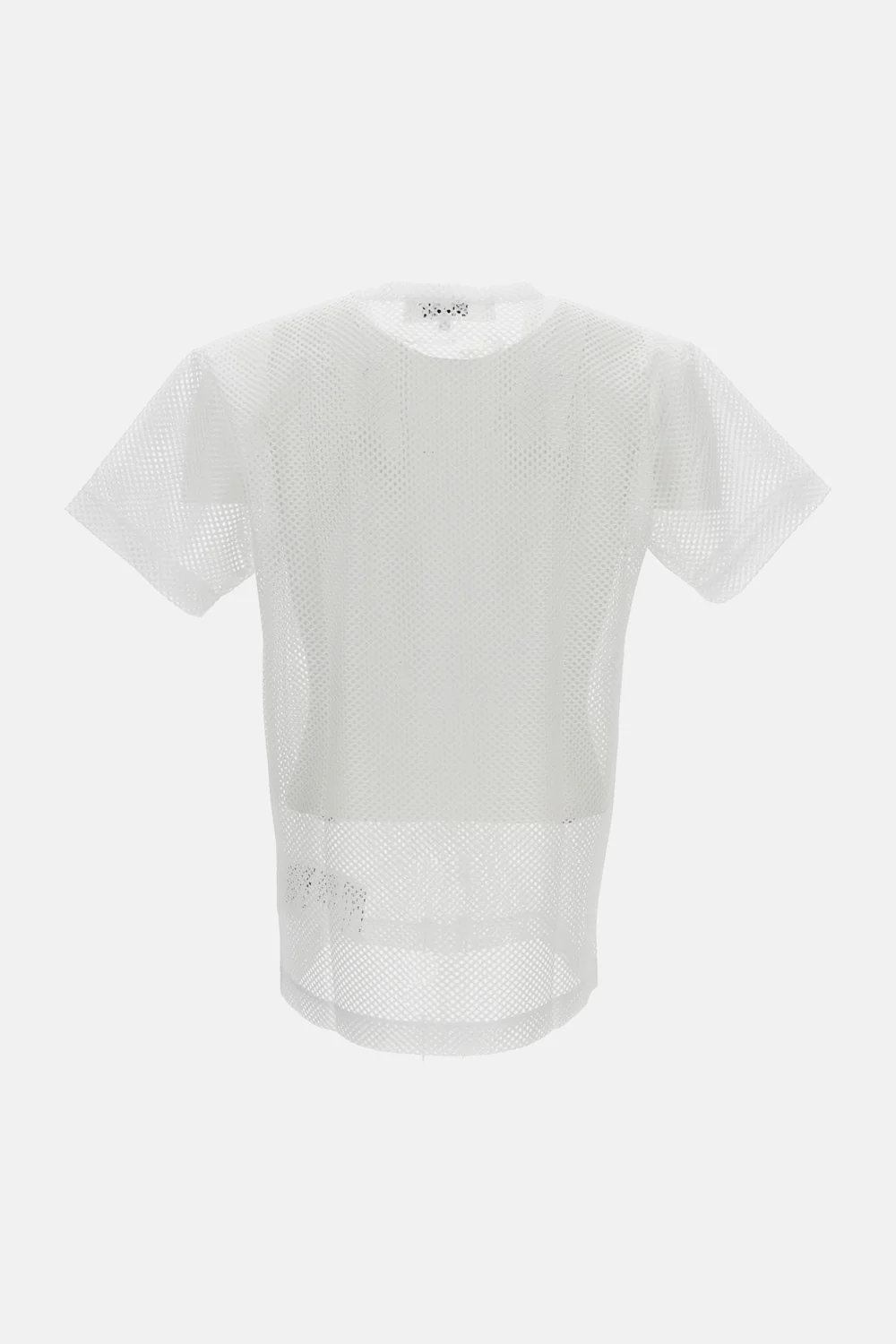T-SHIRT IN RETE EMBLEM CUORE ROSSO - Image 2