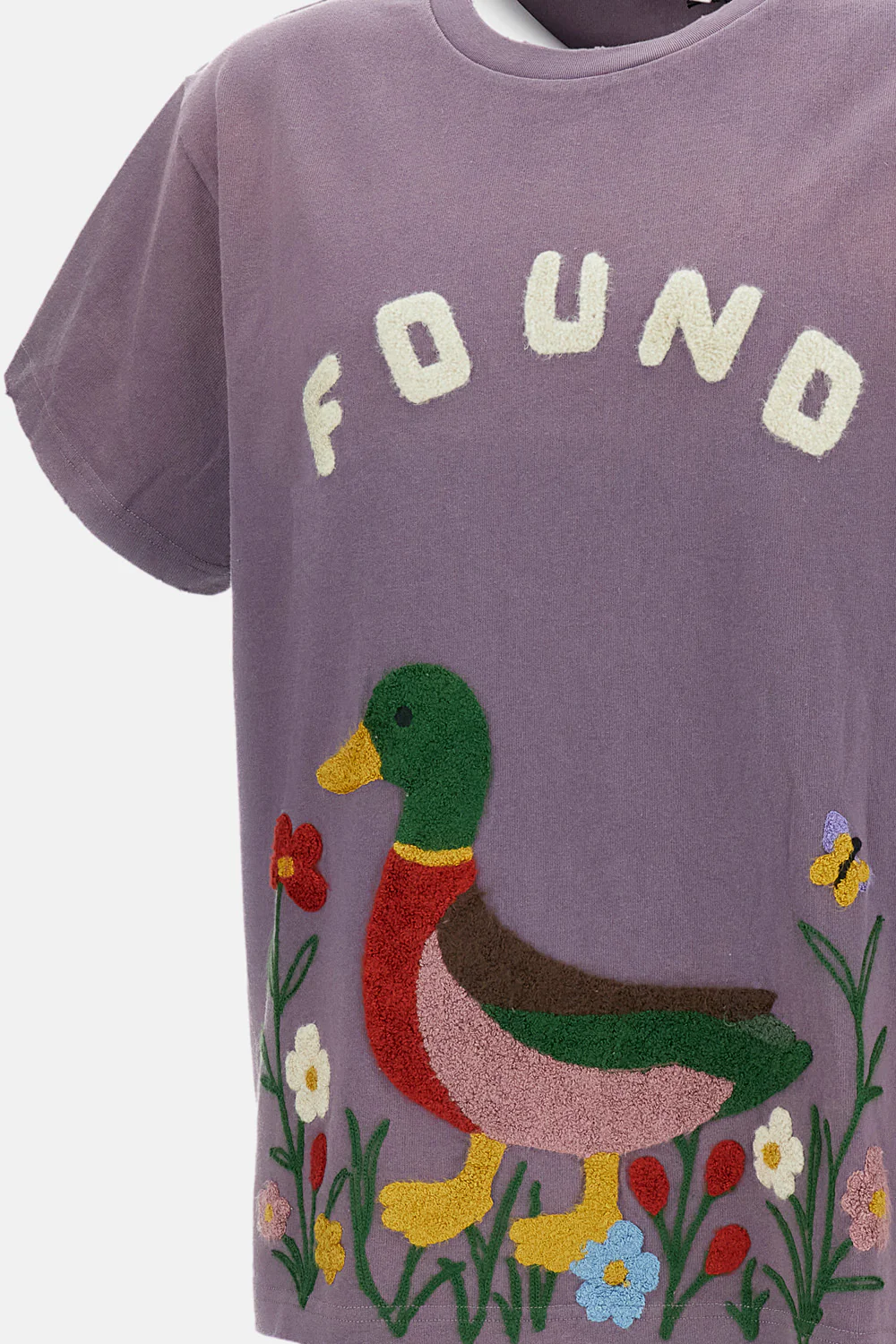 T-SHIRT WILDLIFE RICAMATA IN CINIGLIA - Image 3