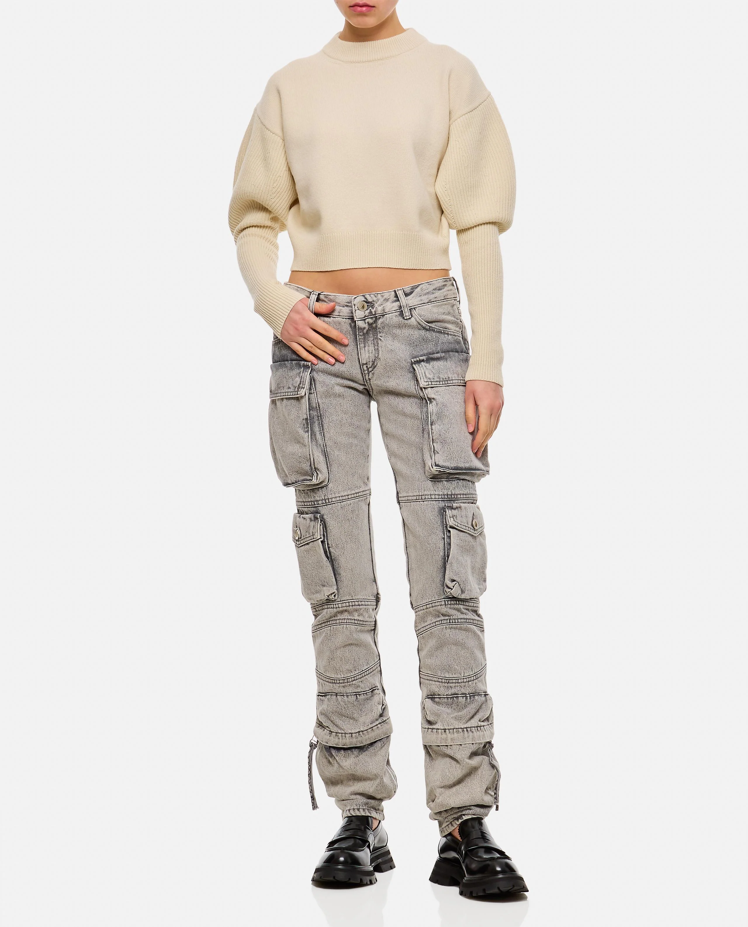 ESSIE PANTALONI DENIM CARGO - Image 2