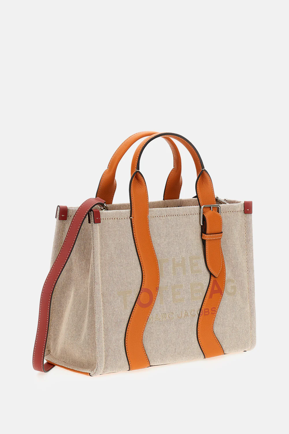 THE WAVY CANVAS MEDIUM TOTE BAG - Image 2