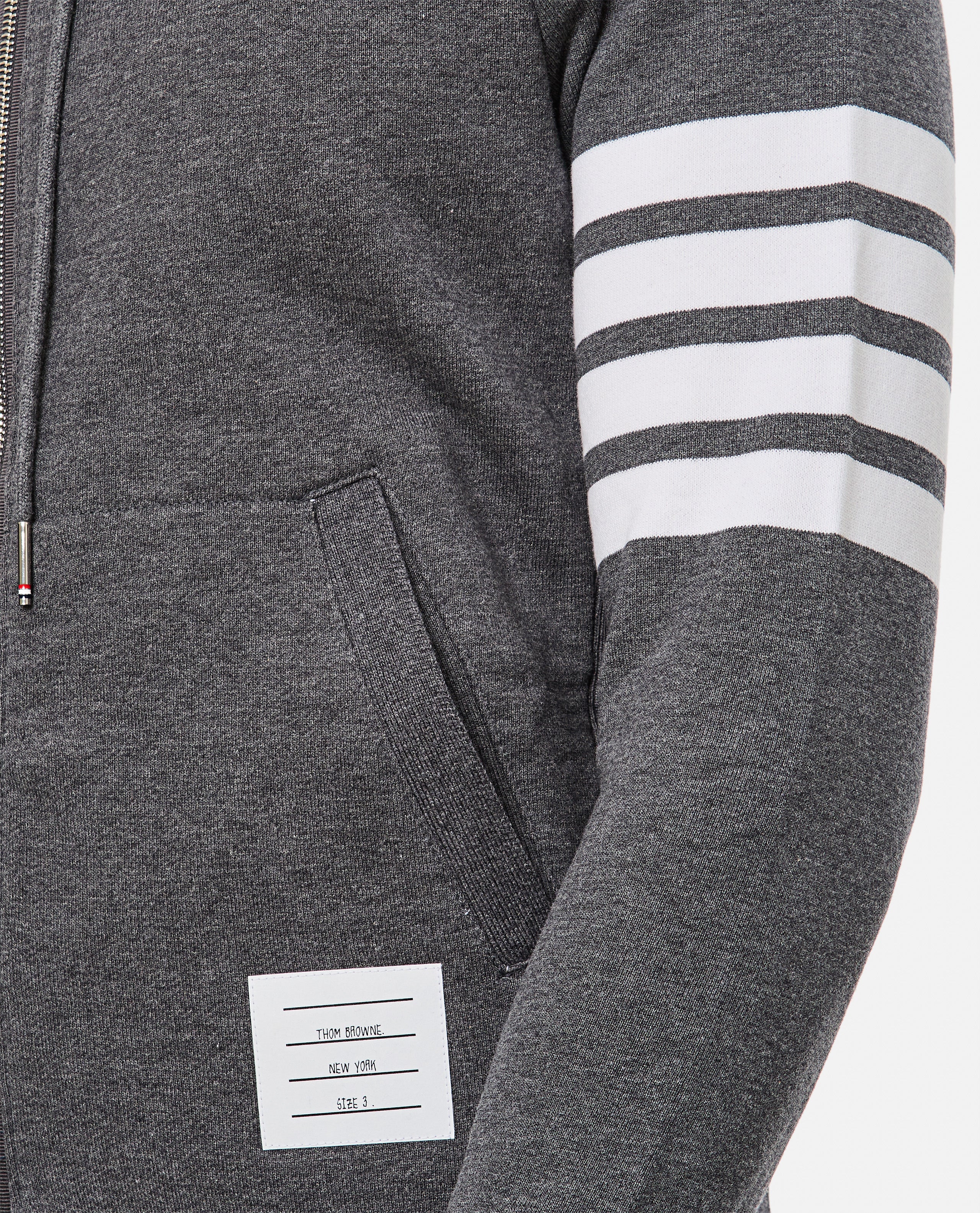 ICONICA FELPA CON ZIP E CAPPUCCIO - Image 4