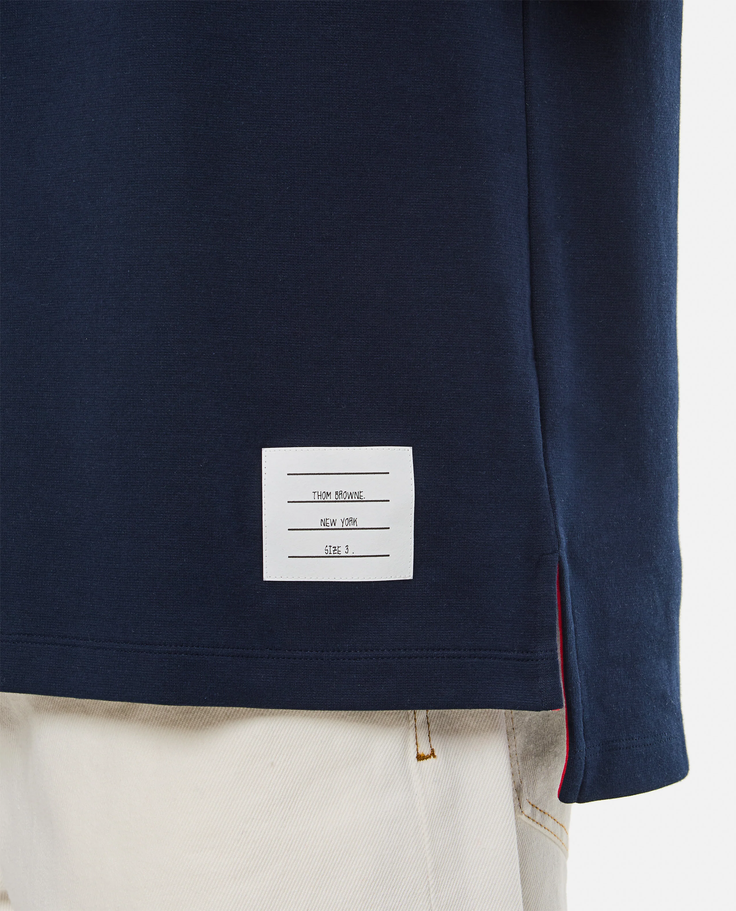 T-SHIRT IN COTONE 4 RIGHE - Image 4