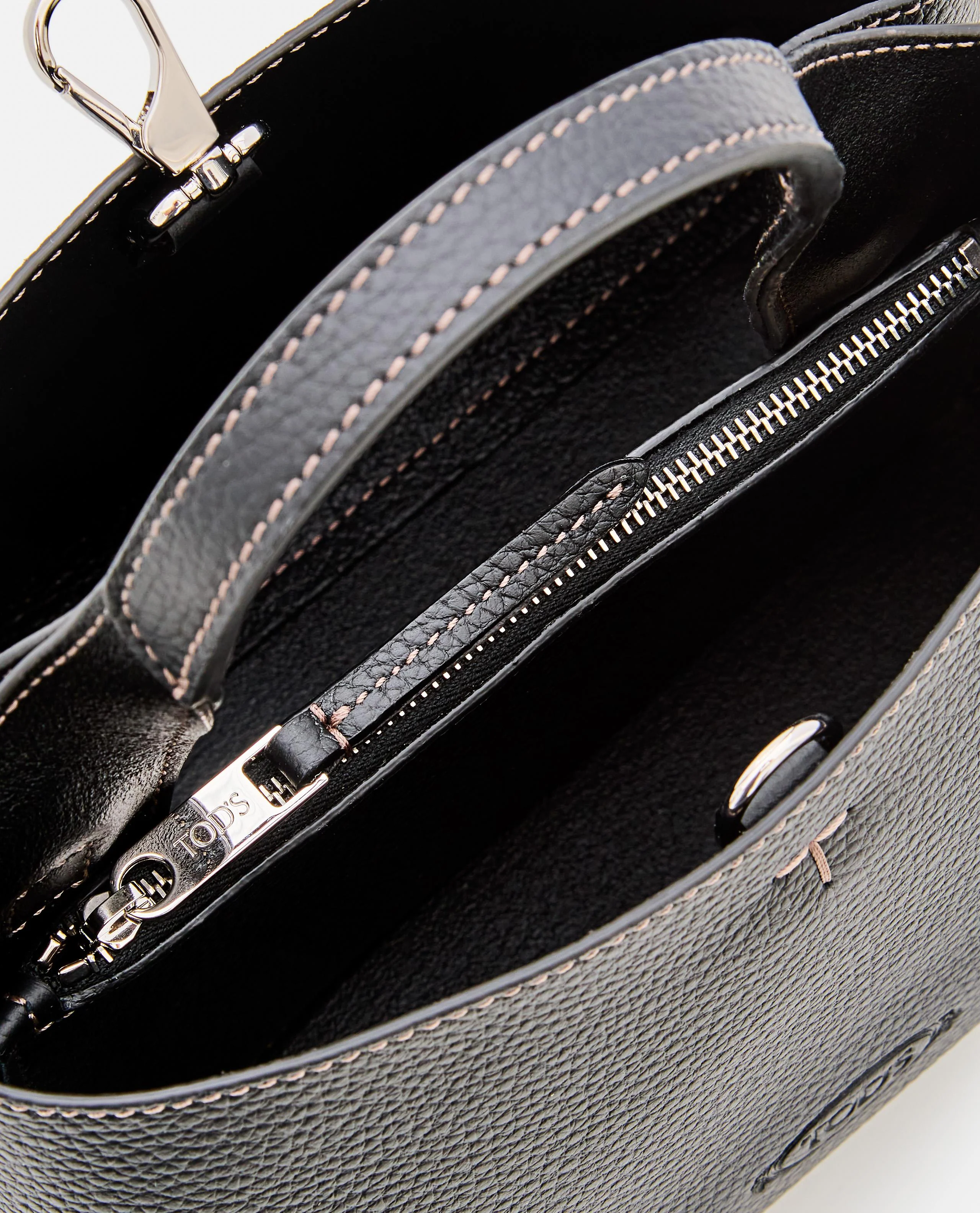 MINI BORSA SHOPPING IN PELLE - Image 4